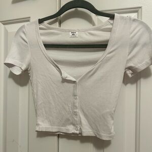 Sunday best ribbed button up